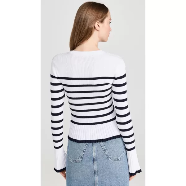 Rails Womens Gemma PulloverIvory Navy Stripe