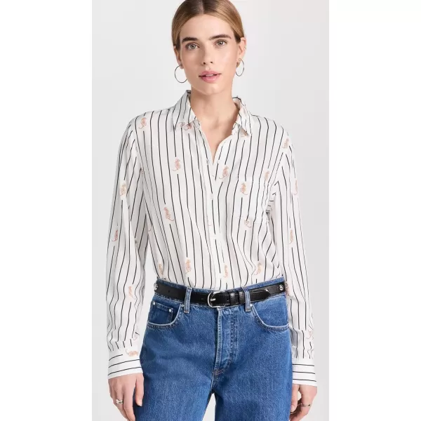 Rails Womens Kathryn ShirtStriped Tigers