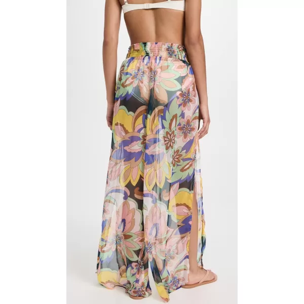 Ramy Brook Womens Coco PantsLemon Multi Lanai Floral Print