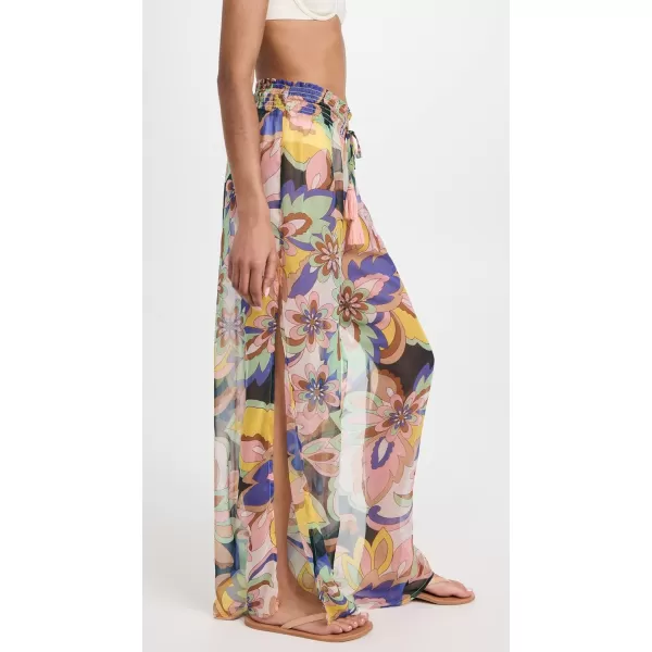 Ramy Brook Womens Coco PantsLemon Multi Lanai Floral Print