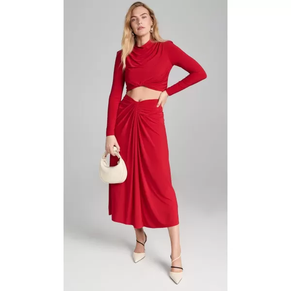 Ramy Brook Womens Elodie SkirtSoiree Red