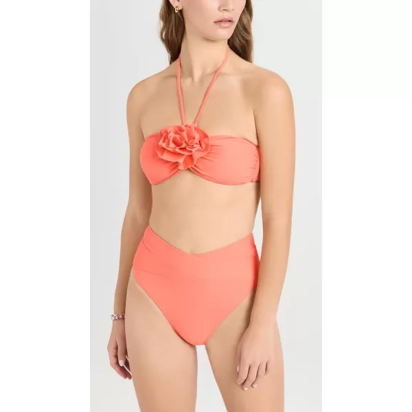 Ramy Brook Womens Luella Bikini BottomsOrangeade