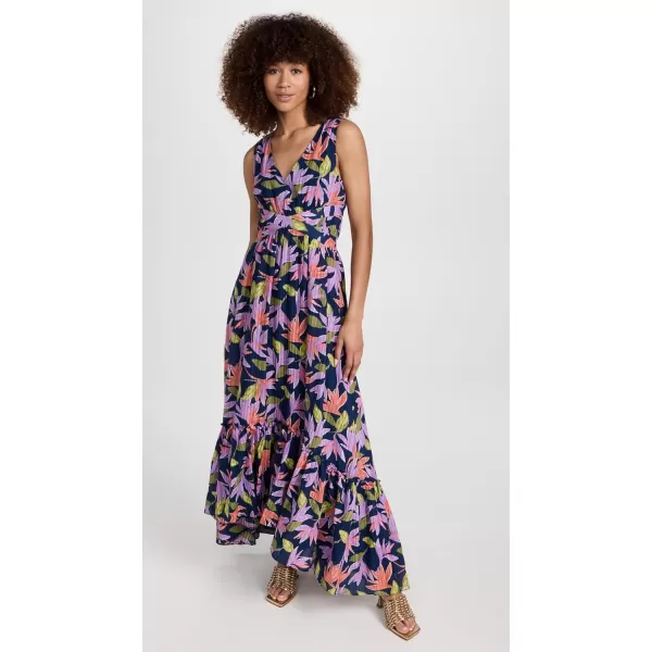 Ramy Brook Womens Miles DressSpring Navy Paradise Floral