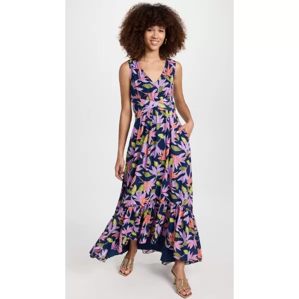 Ramy Brook Womens Miles DressSpring Navy Paradise Floral