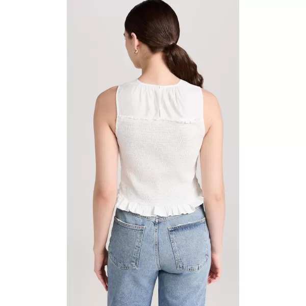 Ramy Brook Womens Paislee Tank TopWhite