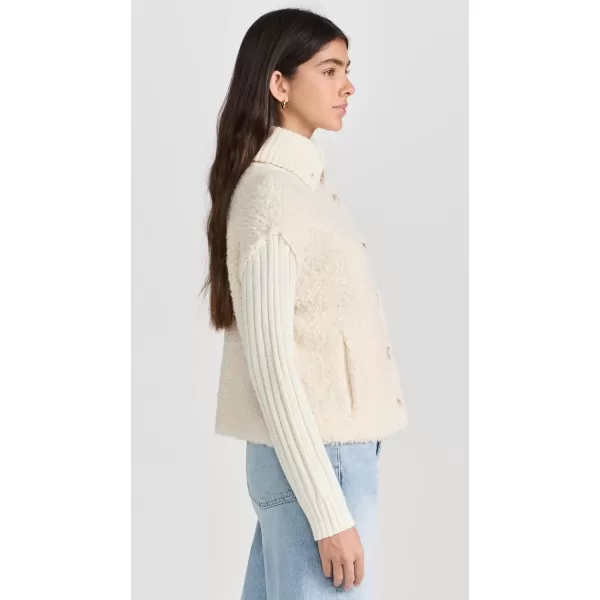 Raquel Allegra Womens Rose JacketCream