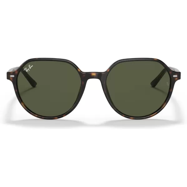 RayBan RB2195 Thalia Square SunglassesHavanaGreen