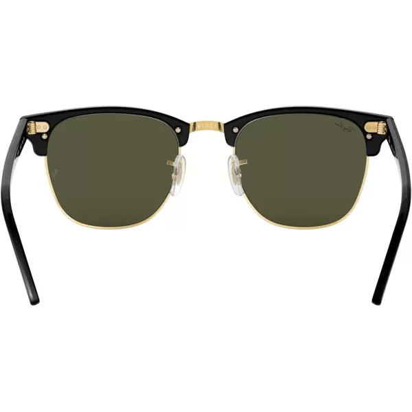 RayBan RB3016 Classic Clubmaster Rimless SunglassesEbony