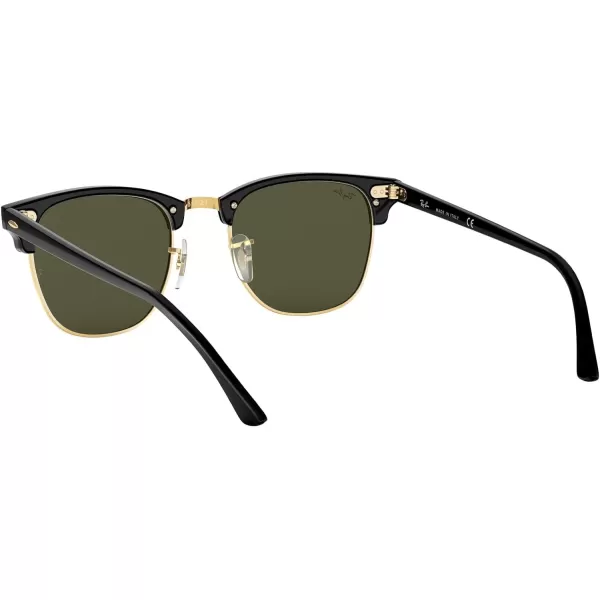 RayBan RB3016 Classic Clubmaster Rimless SunglassesEbony