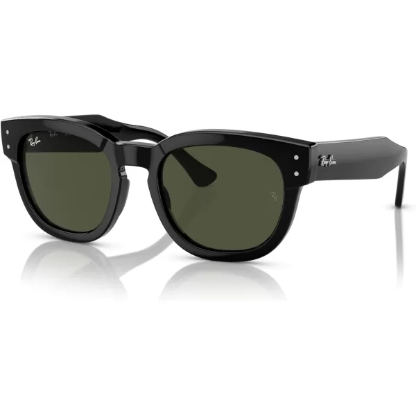 RayBan Rb0298s Mega Hawkeye Square SunglassesBlackGreen