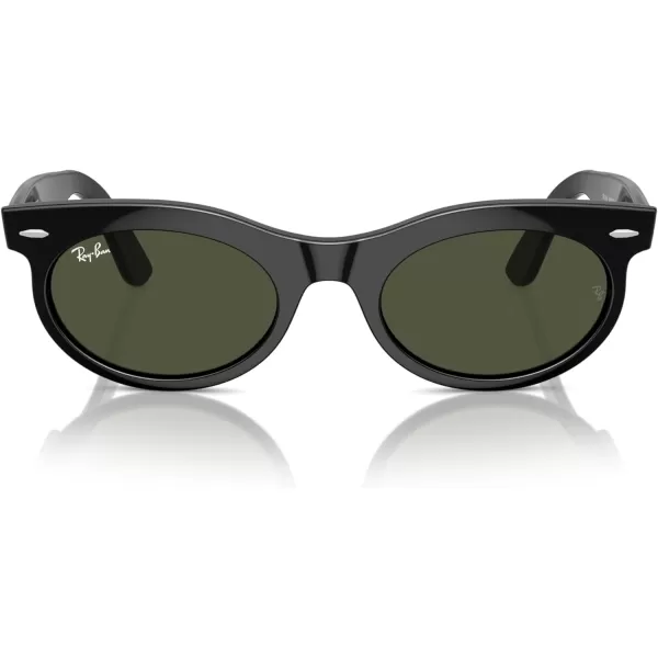 RayBan Rb2242 Wayfarer Oval SunglassesBlackGreen