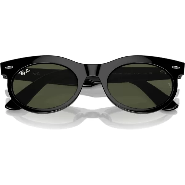 RayBan Rb2242 Wayfarer Oval SunglassesBlackGreen