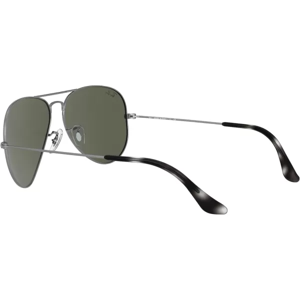 RayBan Rb3025 Classic AviatorSand Transparent GreyG15 Green