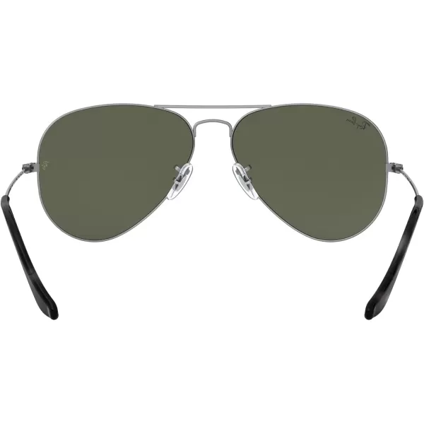 RayBan Rb3025 Classic AviatorSand Transparent GreyG15 Green