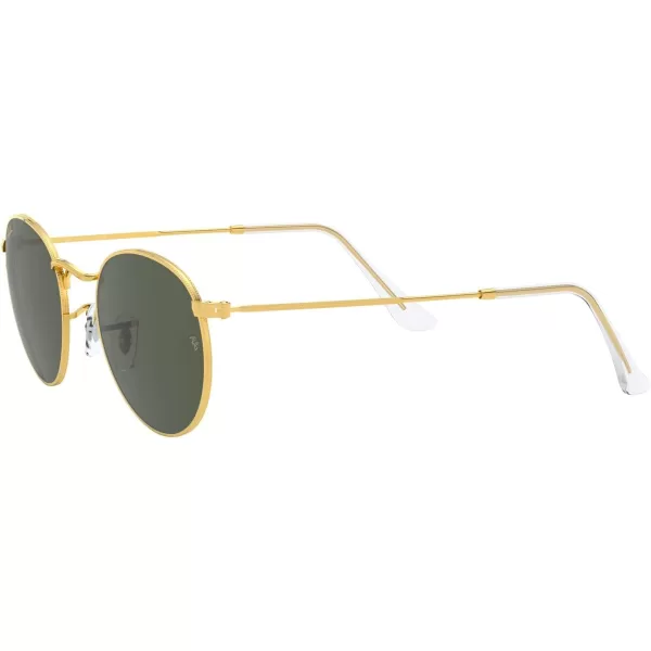 RayBan Rb3447 Round Metal SunglassesLegend GoldG15 Green