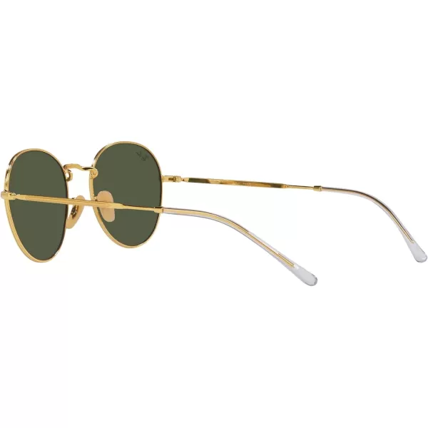 RayBan Rb3582 David Round SunglassesGoldGreen