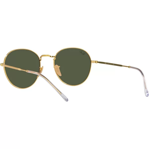 RayBan Rb3582 David Round SunglassesGoldGreen