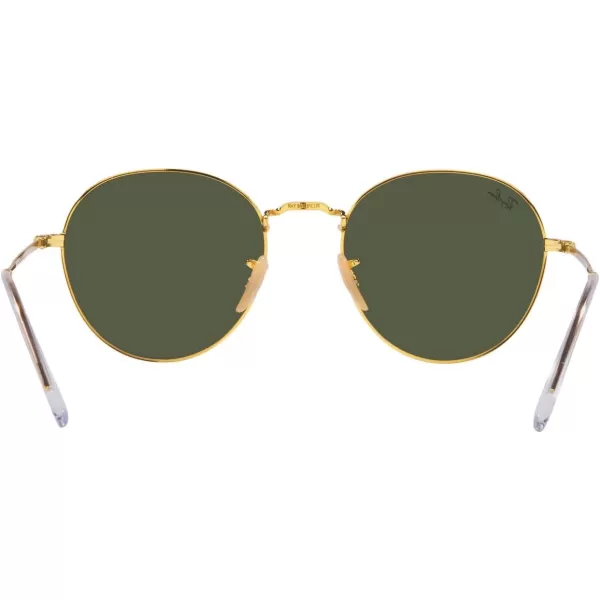 RayBan Rb3582 David Round SunglassesGoldGreen