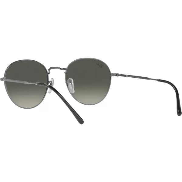 RayBan Rb3582 David Round SunglassesGunmetalGrey Gradient