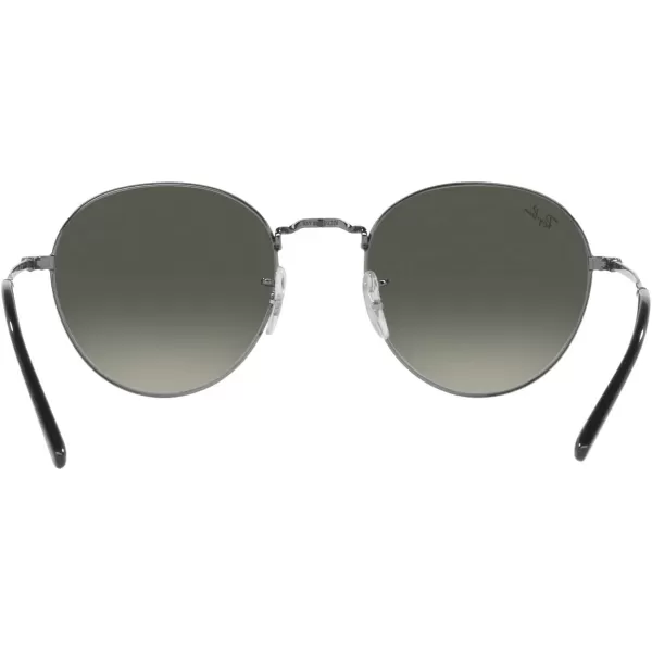 RayBan Rb3582 David Round SunglassesGunmetalGrey Gradient