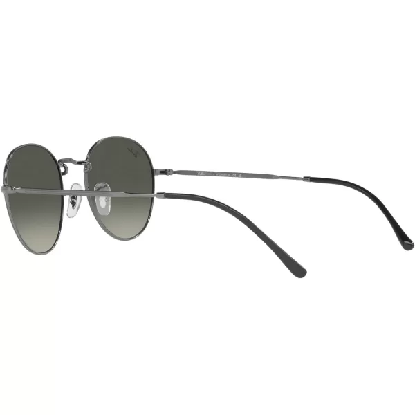 RayBan Rb3582 David Round SunglassesGunmetalGrey Gradient