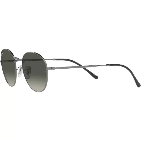 RayBan Rb3582 David Round SunglassesGunmetalGrey Gradient