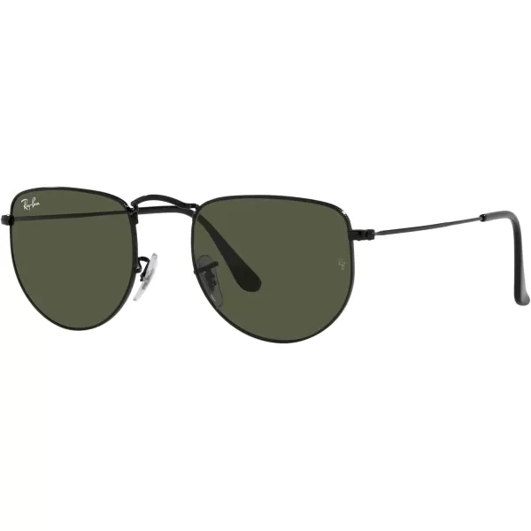 RayBan Rb3958 Elon Round SunglassesBlackGreen