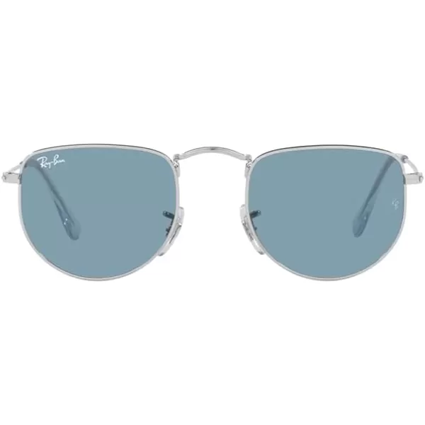 RayBan Rb3958 Elon Round SunglassesSilverBlue