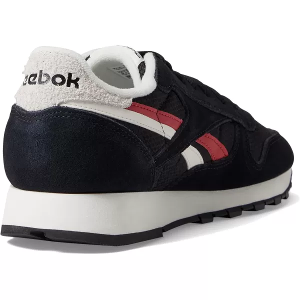 Reebok Classic Leather SneakerBlackChalkFlash Red