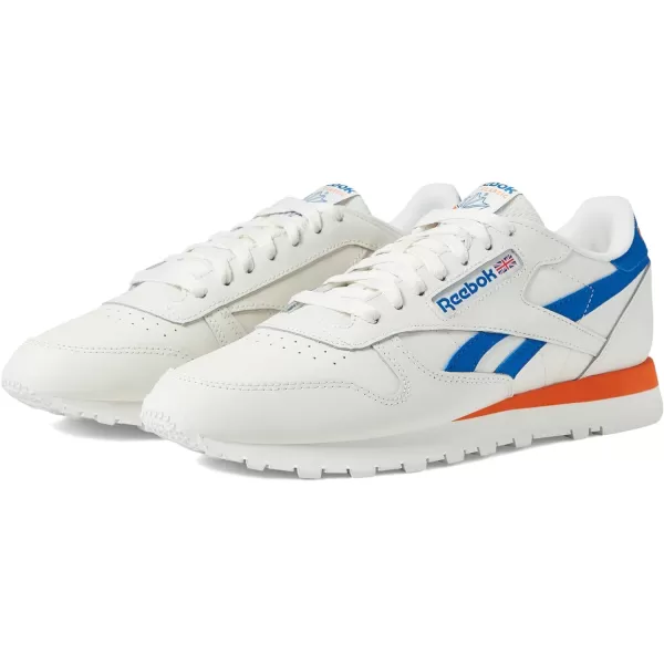 Reebok Classic Leather SneakerChalkVector BlueSmash Orange