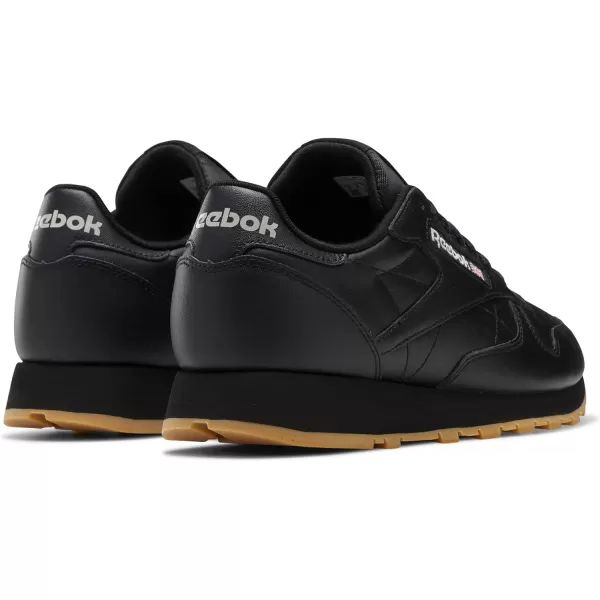 Reebok Classic Leather SneakerCore BlackPure Grey 5Reebok Rubber Gum03