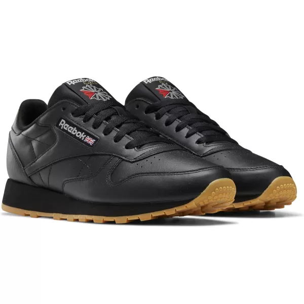 Reebok Classic Leather SneakerCore BlackPure Grey 5Reebok Rubber Gum03