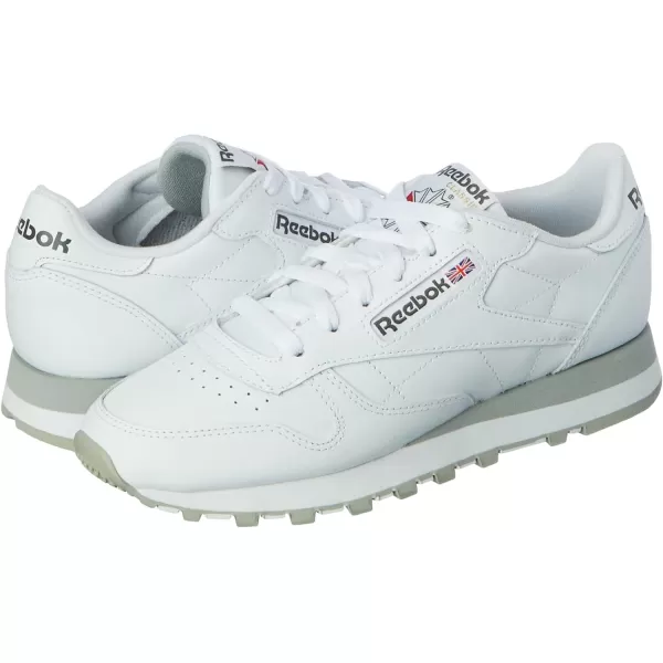 Reebok Classic Leather SneakerFtwr White Pure Grey 3 Pure Grey 7