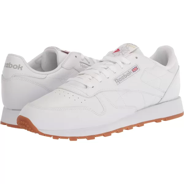 Reebok Classic Leather SneakerFtwr WhitePure Grey 3Reebok Rubber Gum03