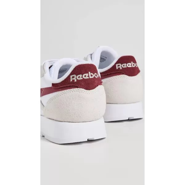 Reebok Classic Leather SneakerPure GreyClassic BurgundyWhite