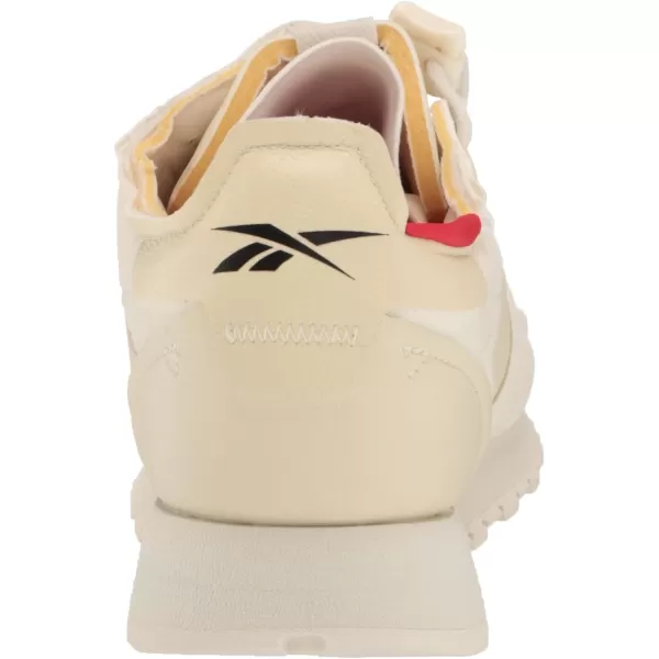 Reebok Classic Leather SneakerVeganVintage ChalkVector RedBlack