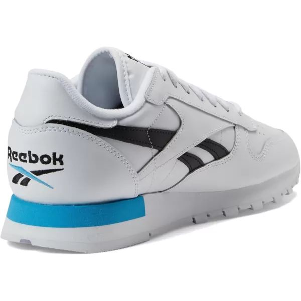 Reebok Classic Leather SneakerWhiteBlackRadiant Aqua