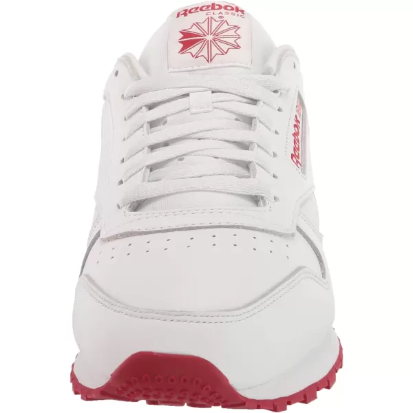 Reebok Classic Leather SneakerWhiteFlash Red