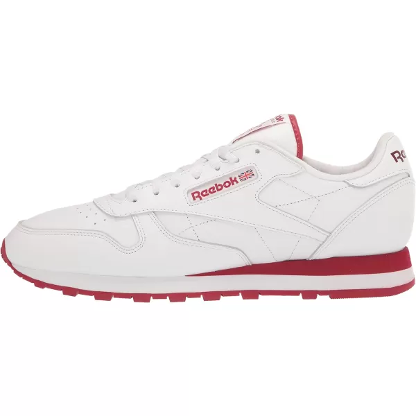 Reebok Classic Leather SneakerWhiteFlash Red