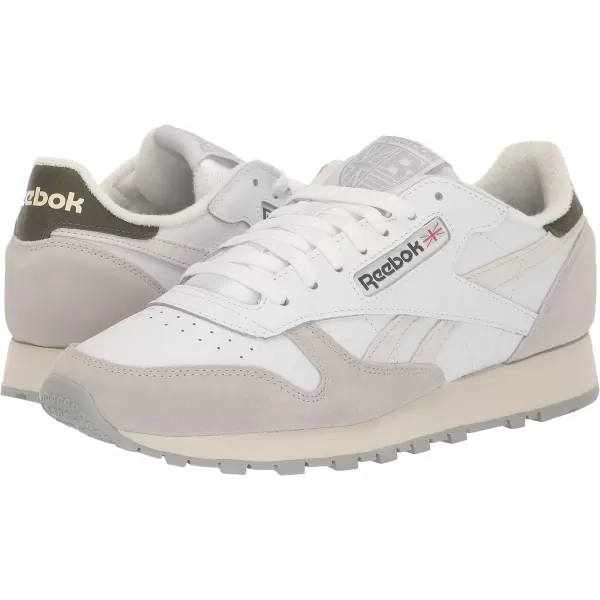 Reebok Classic Leather SneakerWhiteSteely FogPure Grey