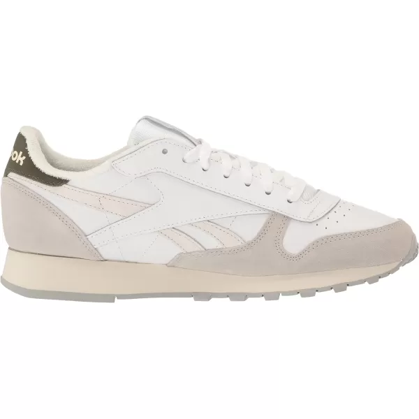 Reebok Classic Leather SneakerWhiteSteely FogPure Grey