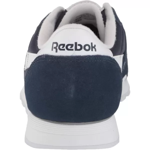 Reebok Mens Classic Nylon SneakerCollegiate NavyWhiteRed