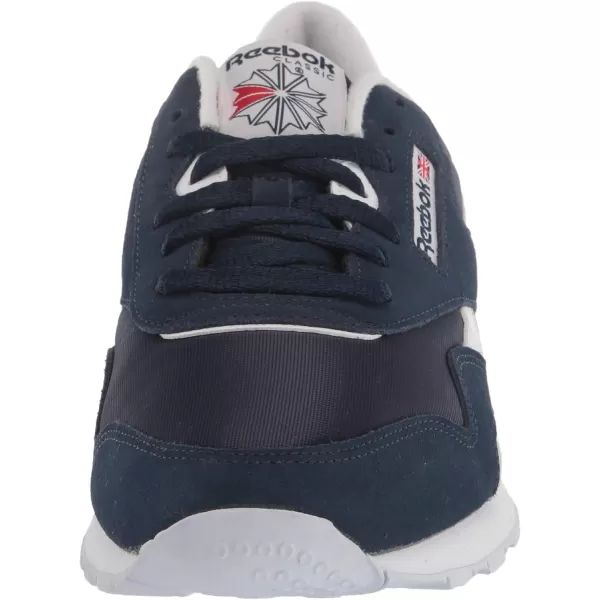 Reebok Mens Classic Nylon SneakerCollegiate NavyWhiteRed