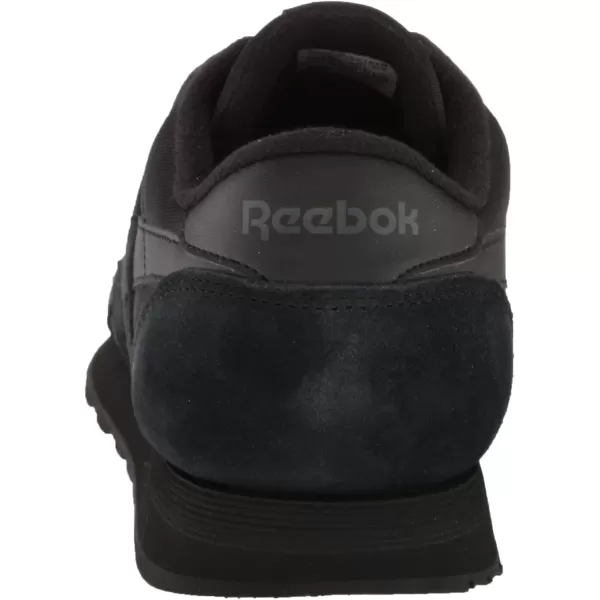 Reebok Mens Classic Nylon SneakerCore BlackPure Grey