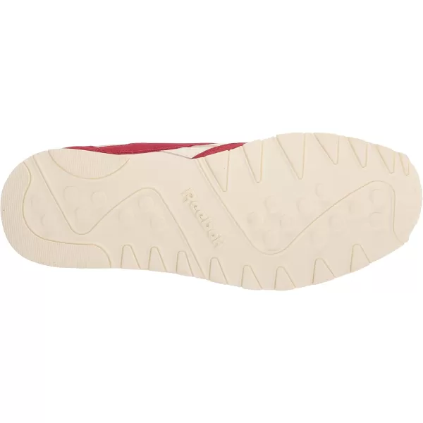 Reebok Mens Classic Nylon SneakerFlash RedChalkClassic White