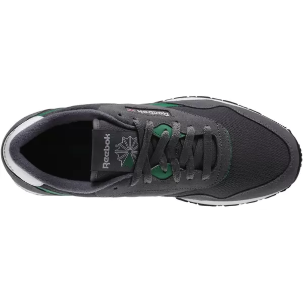 Reebok Mens Classic Nylon SneakerGrau Grn Wei Schwarz Legierung Aschgrau Basil Grn Wei Schwarz