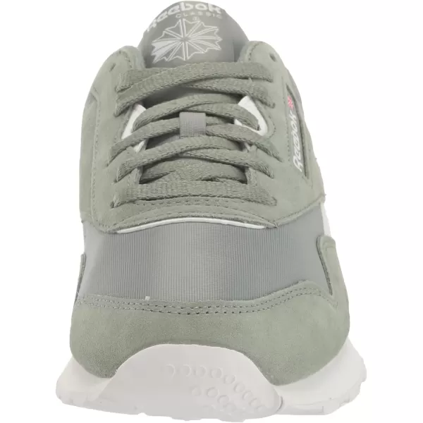 Reebok Mens Classic Nylon SneakerHarmony GreenWhite