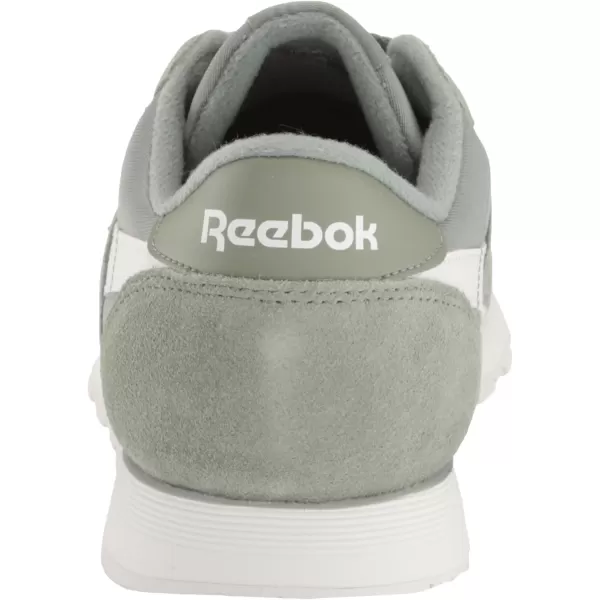 Reebok Mens Classic Nylon SneakerHarmony GreenWhite