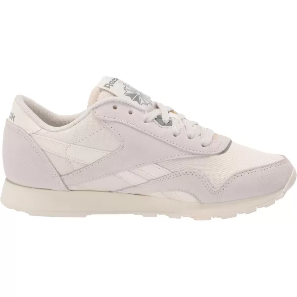 Reebok Mens Classic Nylon SneakerMorning FogHarmony GreenChalk