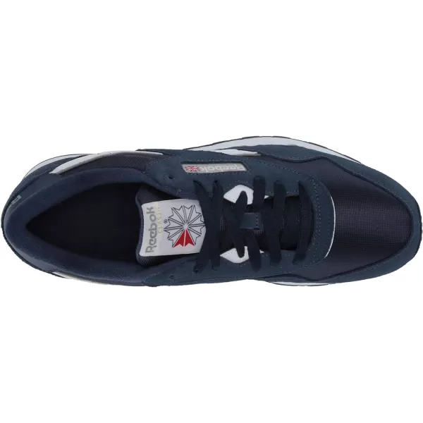 Reebok Mens Classic Nylon SneakerTeam NavyTeam NavyPlatinum